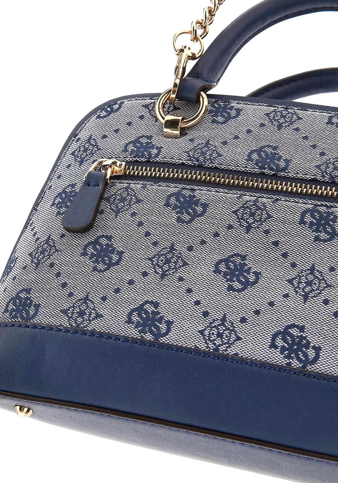 Guess Neda 4G Peony Textile Dome Grab Bag, Navy