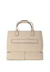 Guess Wilder Logo Embossed Travel Bag, Light Beige