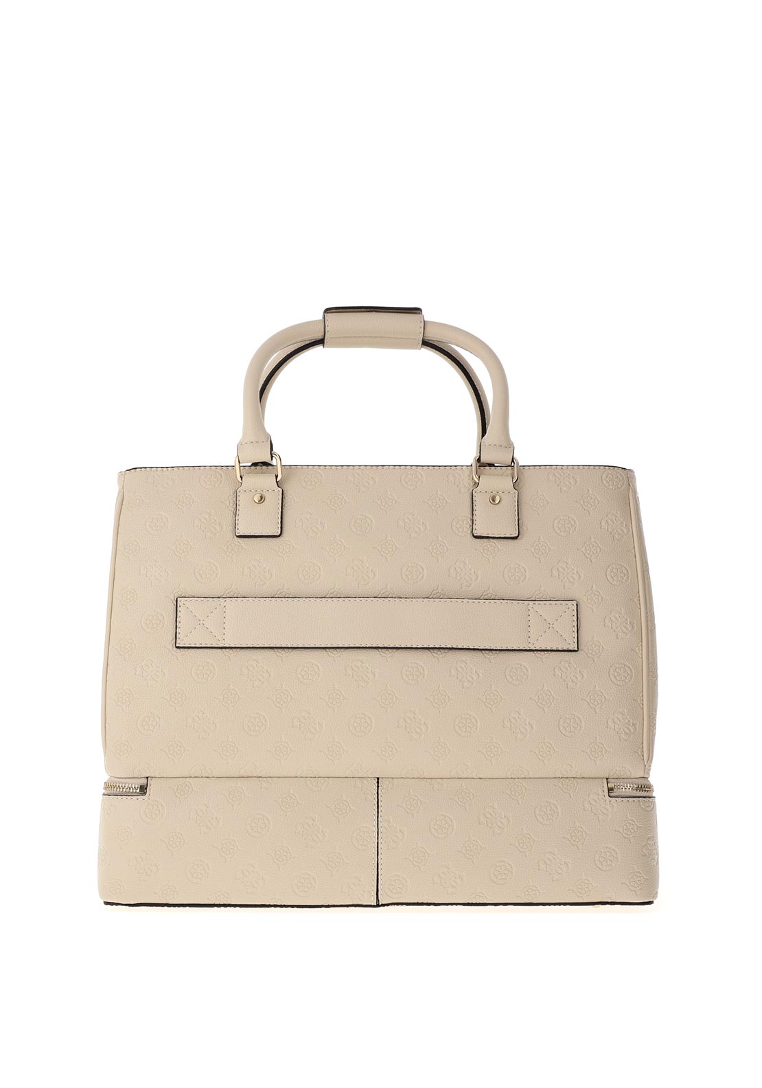 Guess Wilder Logo Embossed Travel Bag, Light Beige