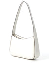Guess Arnela Patent Effect Shoulder Bag, White