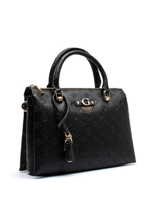 Guess Dita Logo Handbag, Black