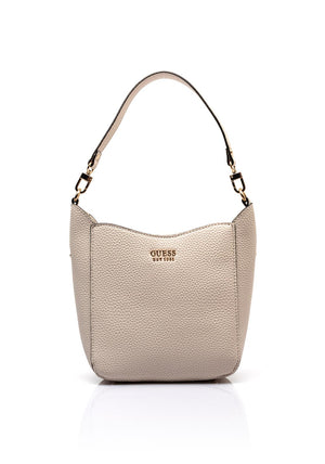 Guess Brenton Crossbody Bucket Bag, Bone