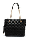 Guess Everlee Quilted Large Tote Bag, Black