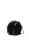 Guess Giully Mini Quilted Crossbody Bag, Black