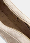Guess Guilly II Quilted Logo Shoulder Bag, Cream