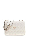 Guess Giully II Quilted Convertible Crossbody Bag, Bone