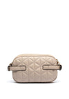 Guess Paisleigh Quilted Mini Crossbody Bag, Taupe