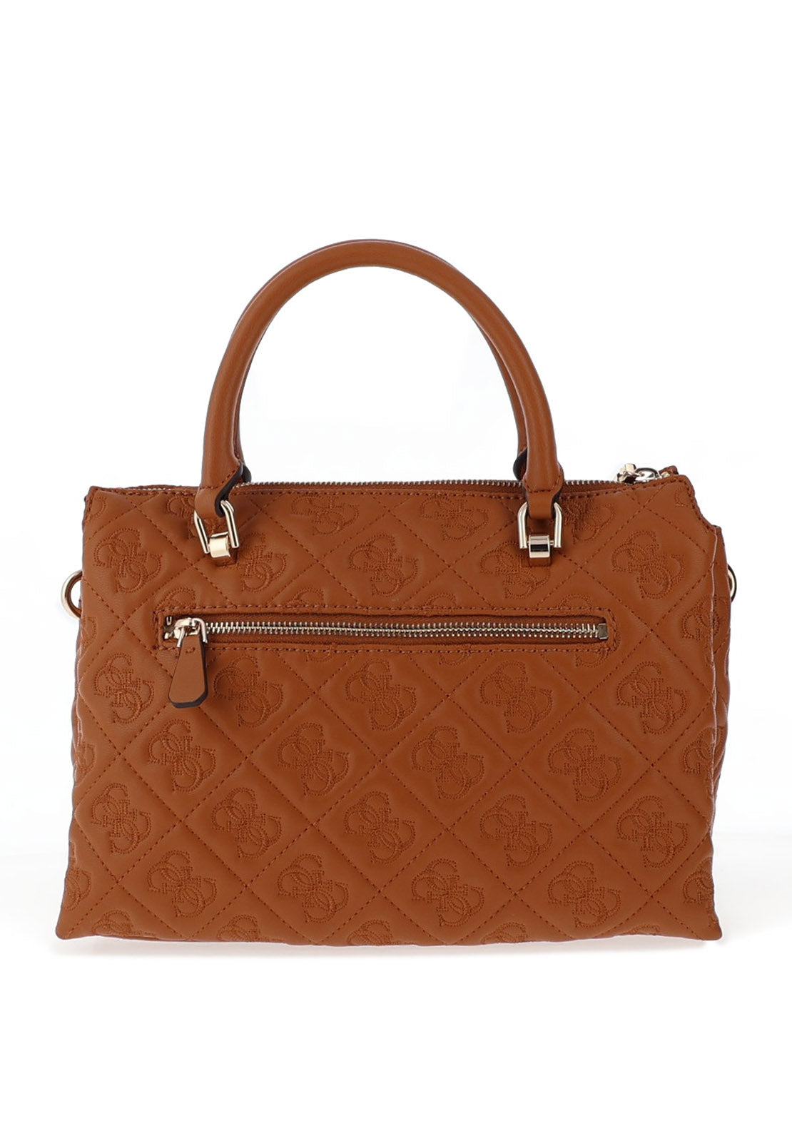 Guess Adelasia Medium Satchel Grab Bag, Tan
