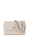 Guess Giully Quilted Crossbody Bag, Off White