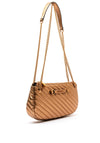 Guess Sela Mini Bronze Crossbody Bag, Bronze