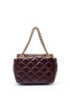 Guess Juliet Mini Quilted Crossbody Bag, Burgundy