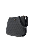 Guess Meridian Logo Crossbody Bag, Coal