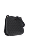 Guess Meridian Logo Crossbody Bag, Coal