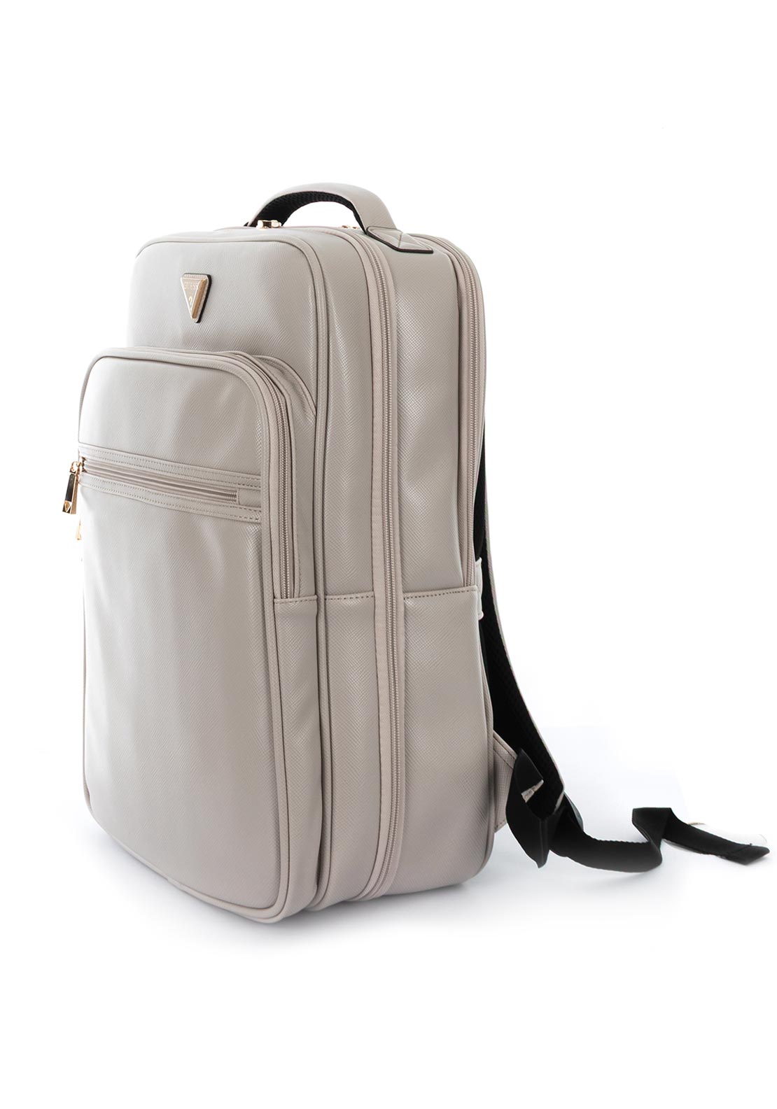 Guess Norom Saffiano Large Cabin Backpack, Pale Grey