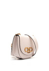 Guess Fleet Mini Crossbody Saddle Bag, Stone