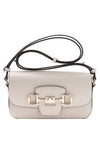 Guess Janie Logo Crossbody Bag, Off White