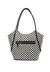 Guess Tessi Tote Bag 2-in-1, Black and White