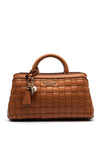 Guess Sandy Woven Girlfriend Bag, Tan