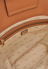 Guess Venere Raffia Woven Tote Bag, Natural & Tan