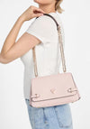 Guess Rosalba Flap Over Convertible Crossbody Bag, Pink