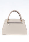 Guess Noelle II Colour Block Medium Grab Bag, Off White & Taupe