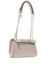 Guess Noelle II Colour Block Convertible Shoulder Bag, Off White & Taupe