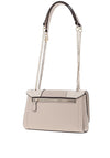 Guess Noelle II Colour Block Convertible Shoulder Bag, Off White & Taupe
