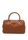 Guess Small Arja Satchel Bag, Cognac