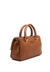 Guess Small Arja Satchel Bag, Cognac