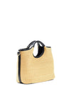 Guess Kirsten Woven Small Grab Bag, Beige