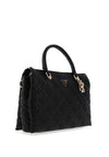 Guess Adelasia Medium Satchel Grab Bag, Black