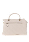 Guess Adelasia Medium Satchel Grab Bag, Off White