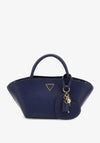 Guess Bolena Mini Satchel Shoulder Bag, Navy