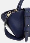 Guess Bolena Mini Satchel Shoulder Bag, Navy