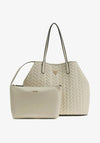 Guess Cheryl 2 in 1 Large Tote Bag, Stone