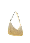 Guess Zalina Rhinestone Mini Shoulder Bag, Gold