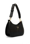 Guess Meridian Mini Top Zip Shoulder Bag, Black