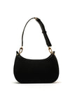 Guess Meridian Mini Top Zip Shoulder Bag, Black