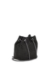 Guess Lua Rhinestone Mini Bucket Bag, Black