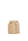 Guess Lua Rhinestone Mini Bucket Bag, Gold
