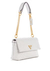 Guess Lisbet Woven Crossbody, Stone