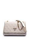 Guess Noelle 4G Logo Crossbody Bag, Dove Logo