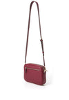 Guess Meridian II Faux Pebbled Leather Crossbody Bag, Wine
