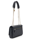 Guess Noelle 4G Logo Crossbody Bag, Charcoal