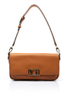 Guess Circe Flap Over Shoulder Bag, Warm Tan