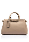 Guess Lefia Medium Satchel Bag, Warm Taupe