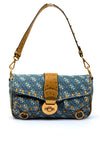 Guess Sardinia 4G Logo Shoulder Bag, Denim