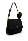 Guess Eco Gemma Shoulder Bag, Black