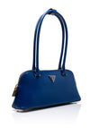 Guess Arnela Patent Shoulder Bag, Blue