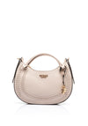 Guess Tatum Threaded Satchel Bag, Cream